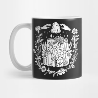 Crystals and Succulents Mug